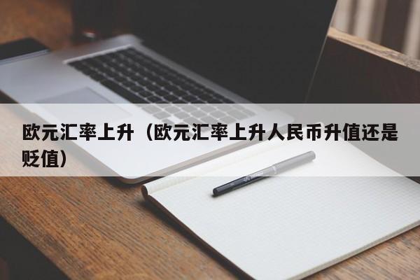 欧元汇率上升(欧元汇率上升人民币升值还是贬值)